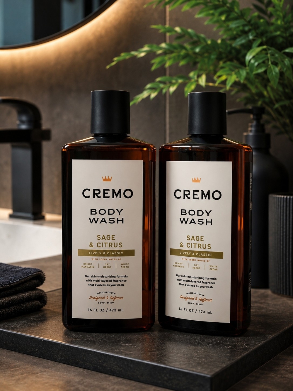 Cremo Mens Body Wash Set Of 2